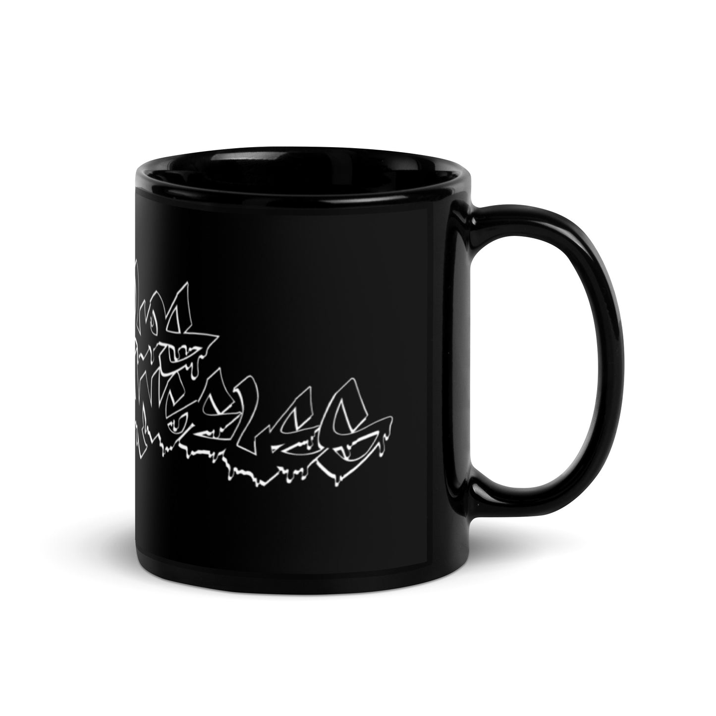 Los Angeles Drips Black Mug