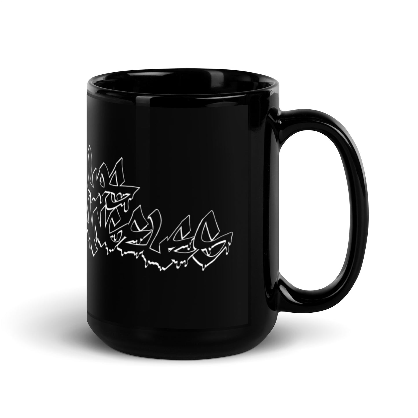 Los Angeles Drips Black Mug