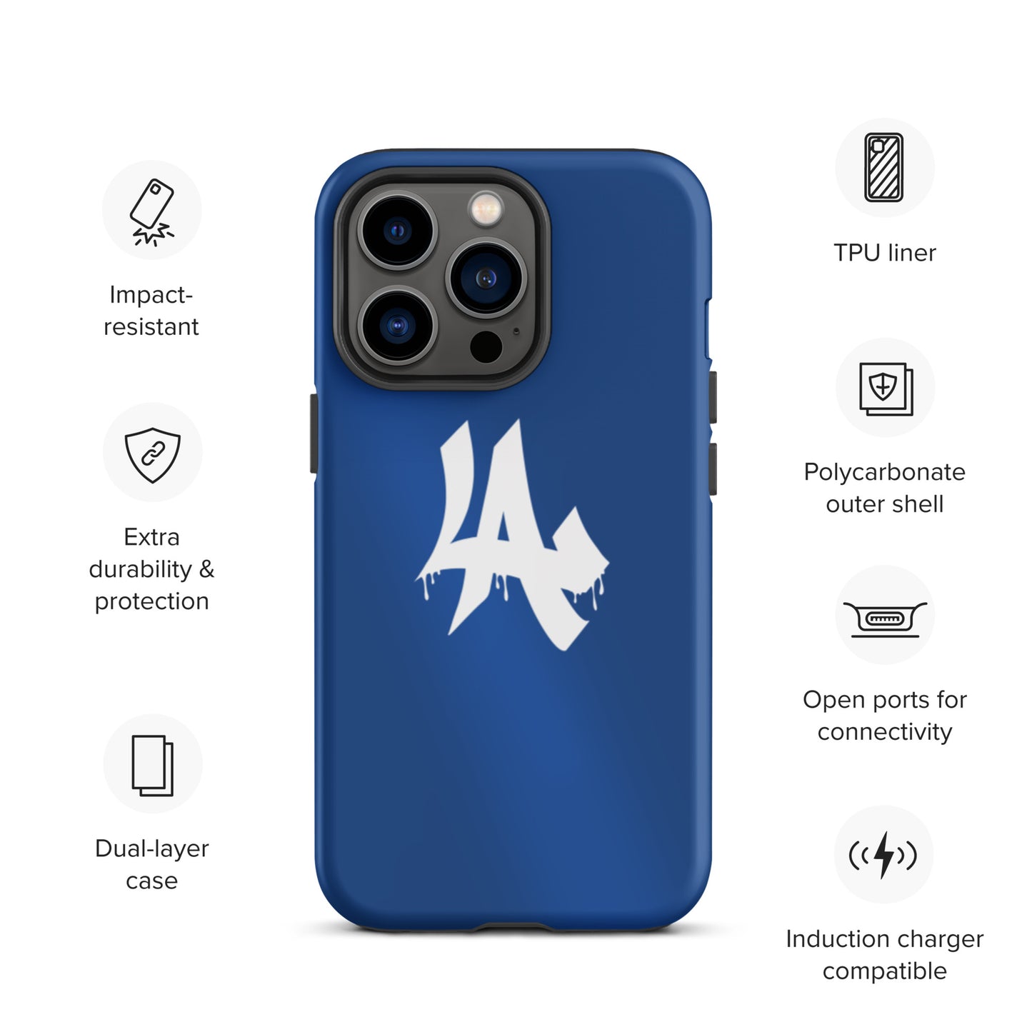 LA DRIPS Tough iPhone case